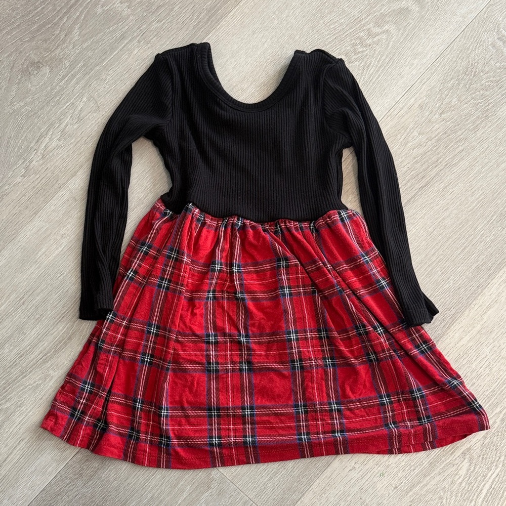 Black and Red Plaid Dress little sleepies